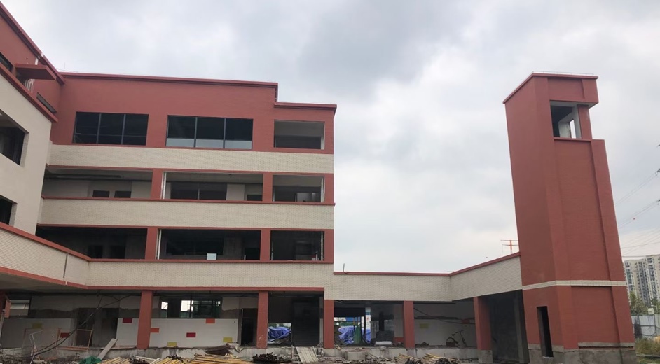 Chengdu Jiujiang Primary School Exterior Wall Renovation and New Construction Project